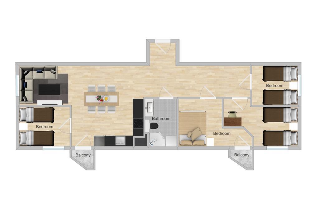 شقة أوسلو  في Sonderland Apt - Smalgangen 19 المظهر الخارجي الصورة